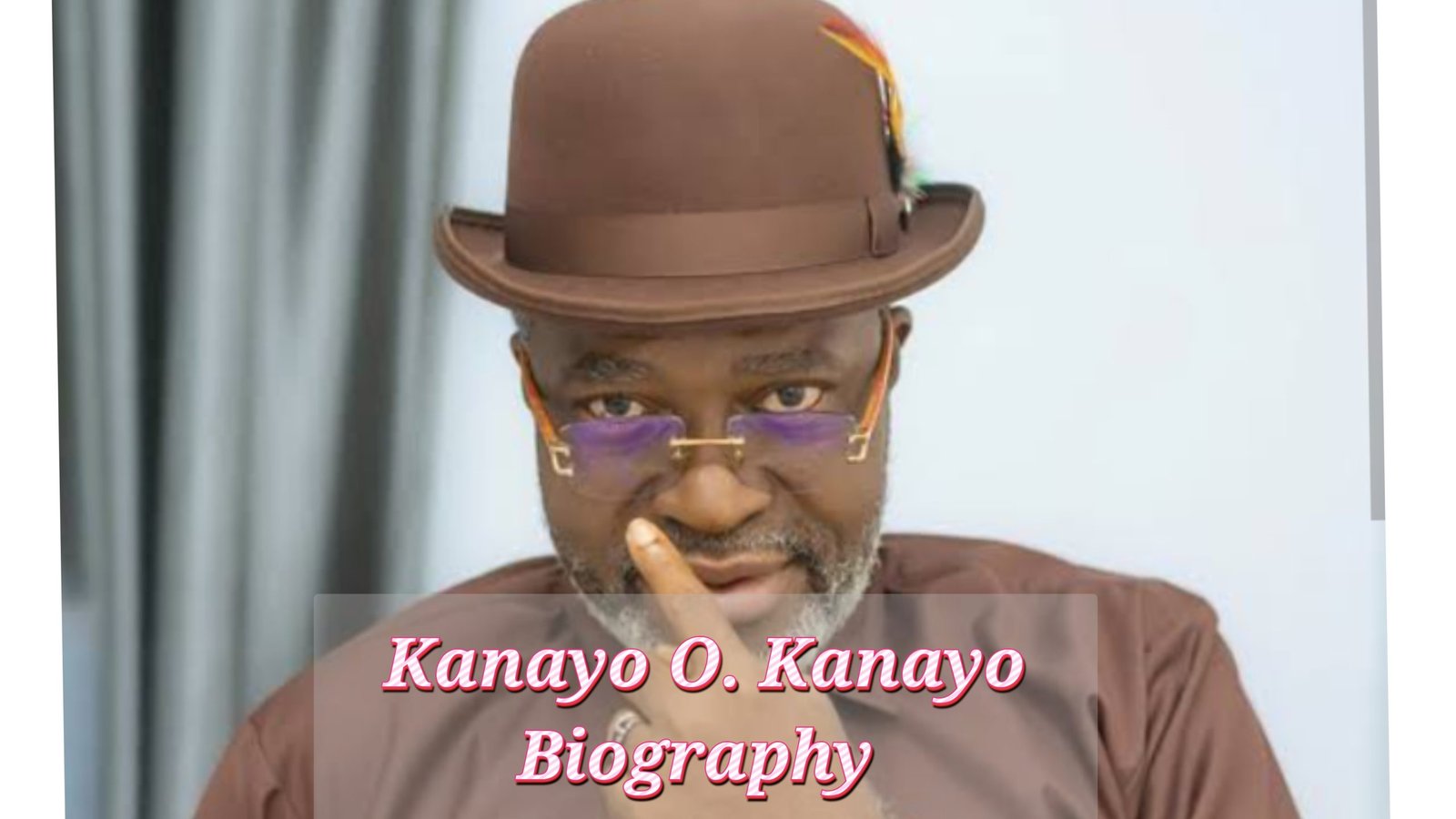 Kanayo O. Kanayo Biography