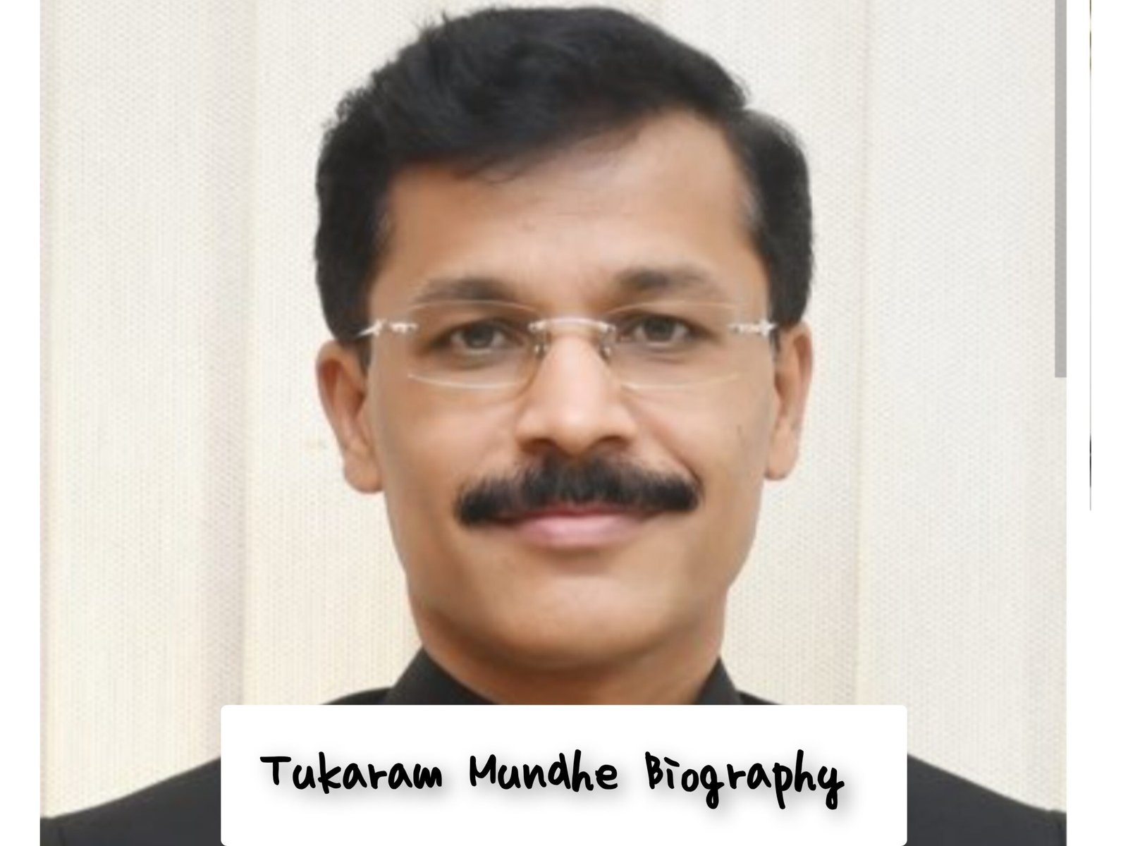 Tukaram Mundhe Biography